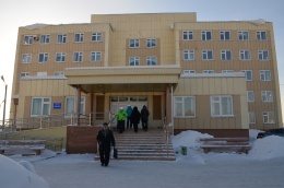 Енисейск. Поликлиника.