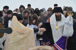 Енисейск. Крещение 2013.