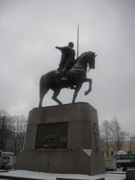 Санкт-Петербург. Памятник Алекасндру Невскому.