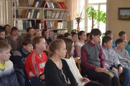 Брейн - ринг в библиотеке города Енисейска.