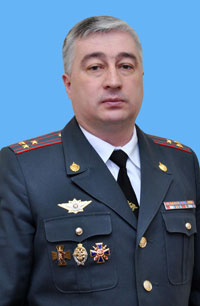 С. А. Пещеров начальник МО МВД России &laquo;Енисейский&raquo;, полковник полиции 