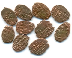 &laquo;Чешуйки&raquo; (медные деньги в России).