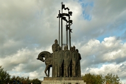 Г. Псков. Монумент &laquo;Ледовое побоище&raquo;.