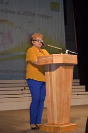 Зам. главы г. Енисейска по социальным вопросам Н. В. Черемных