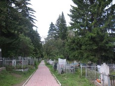 г. Енисейск. Вход на Севастьяновское кладбище.