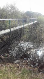 Под мостом через речку Пестерёвка (г. Енисейск)