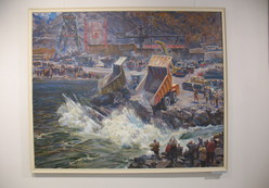 &laquo;Перекрытие Енисея в Саянах&raquo;. Х., м. 1976 г.