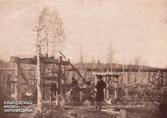 Работы на прииске.